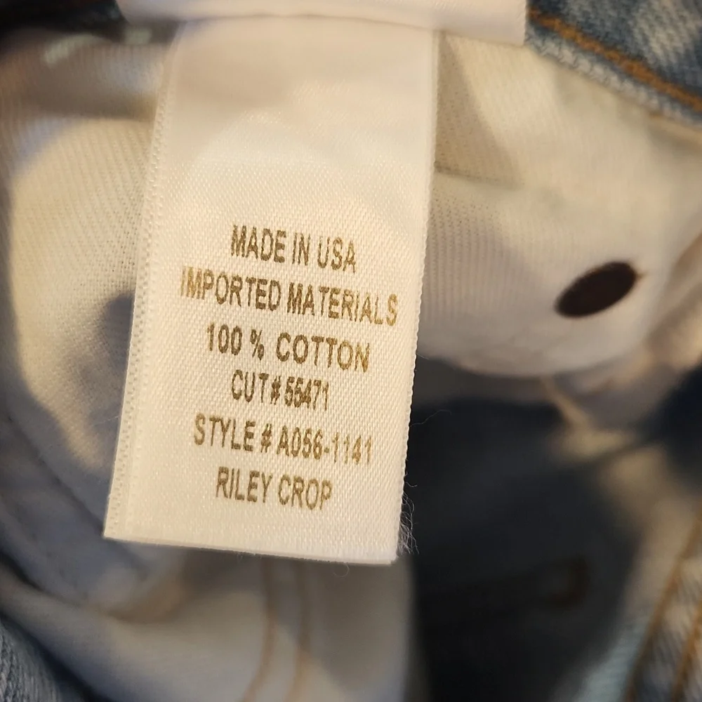 Agolde Riley Crop Jeans - Picture 3 of 4